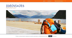 Desktop Screenshot of ideoviajes.com