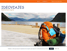 Tablet Screenshot of ideoviajes.com